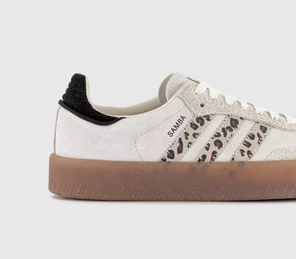 Sambae Leopard Off White