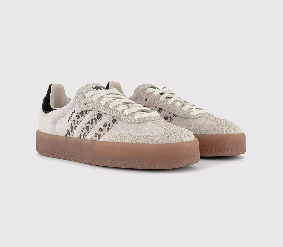 Sambae Leopard Off White