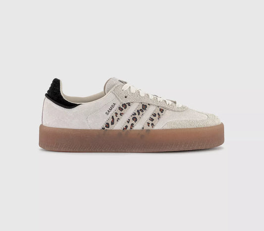 Sambae Leopard Off White
