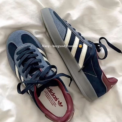 Gazelle Indoor Crew Navy Burgundy